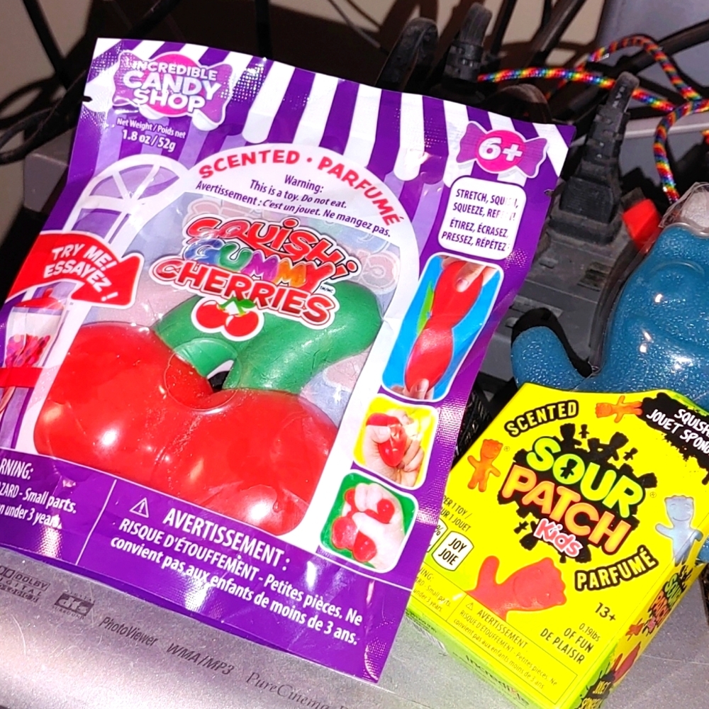 Squishy Cherry gummy scented smells wonderful